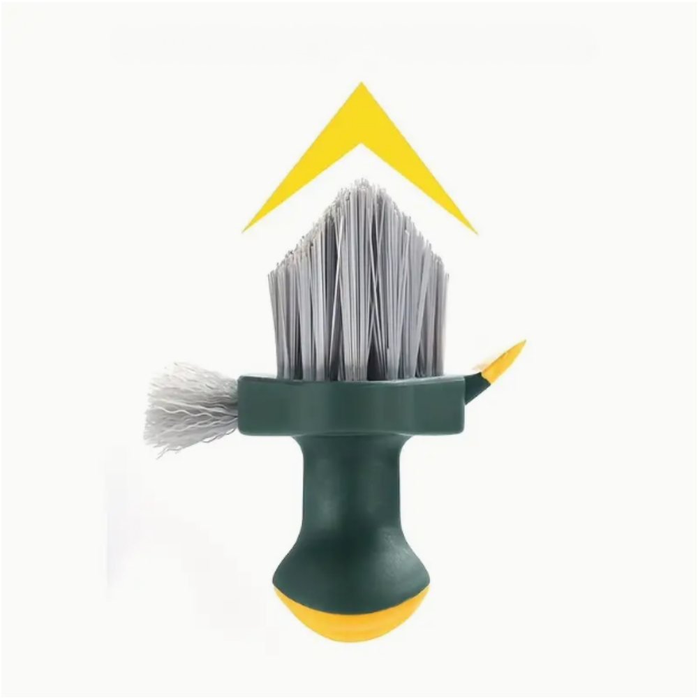 Çok Fonksiyonlu Derz & Köşe Temizleme Fırçası – Zemin, Tuvalet ve Banyo Köşeleri İçin