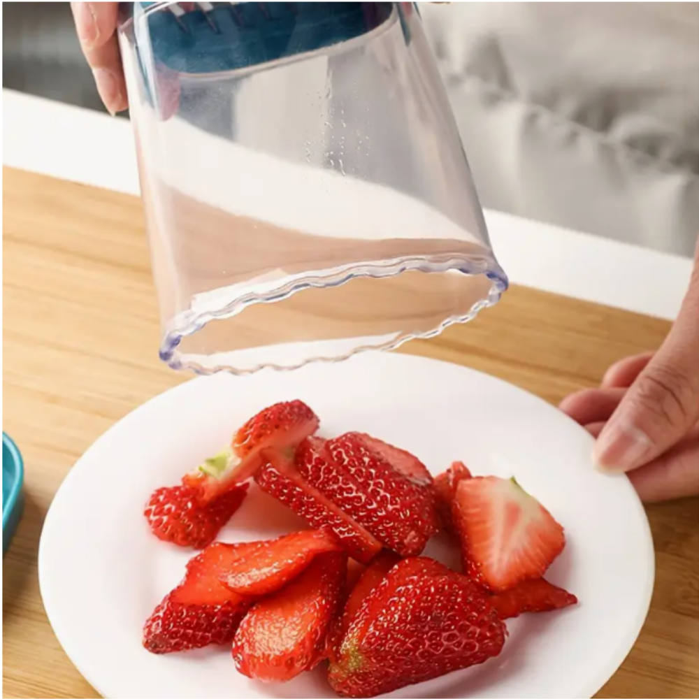 Çok Fonksiyonlu Sebze Doğrayıcı ve Dilimleyici – Paslanmaz Çelik, Saklama Hazneli, Manuel Mutfak Rende & Kesici