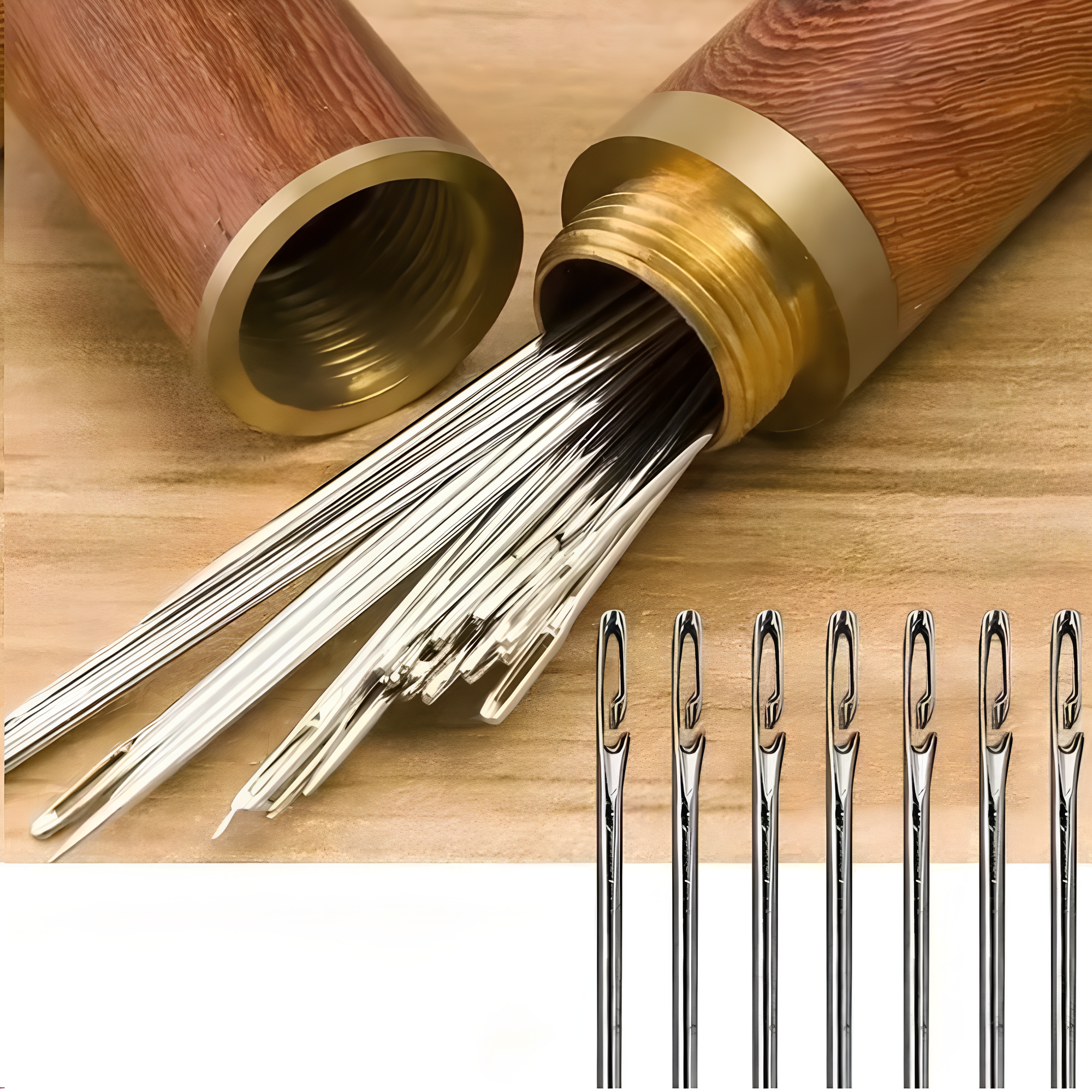 Gözlüksüz Dikiş İğnesi, Kendinden İplik Geçişli Set, İğne İplik Seti