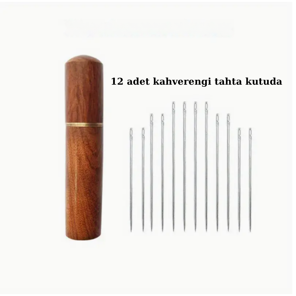 Gözlüksüz Dikiş İğnesi, Kendinden İplik Geçişli Set, İğne İplik Seti