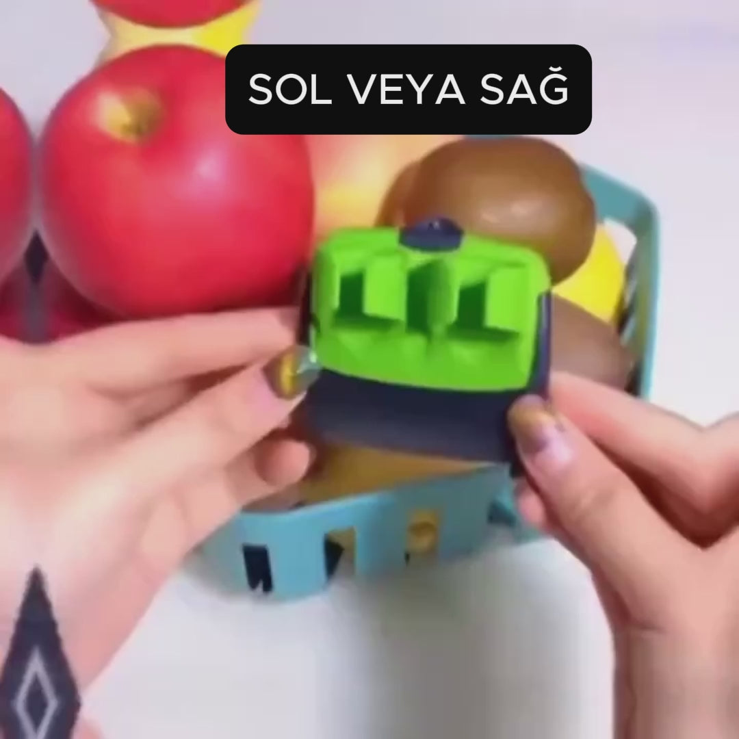 Paslanmaz Çelik Profesyonel Sebze ve Meyve Soyucu,Ergonomik El Tipi Pratik Mutfak Soyacağı